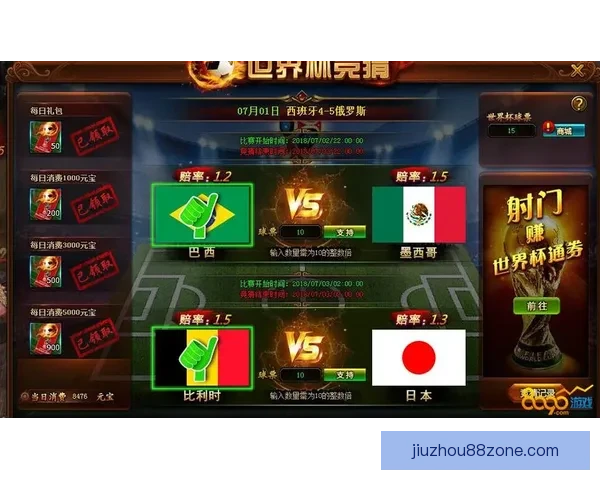 世界杯竞猜高赔率平台推荐助你轻松赢取丰厚奖金秘诀